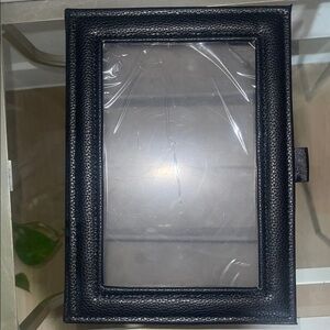 Black with Gray Velvet Sunglasses Organizer Box